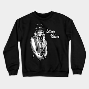 lainly wilson black and white style Crewneck Sweatshirt